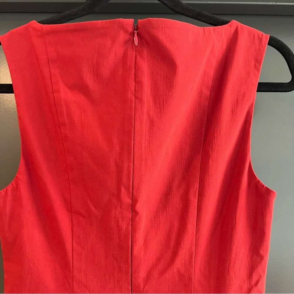 LPA Giovanna Mini Dress in Red Size Small NEW! New with tags!_9